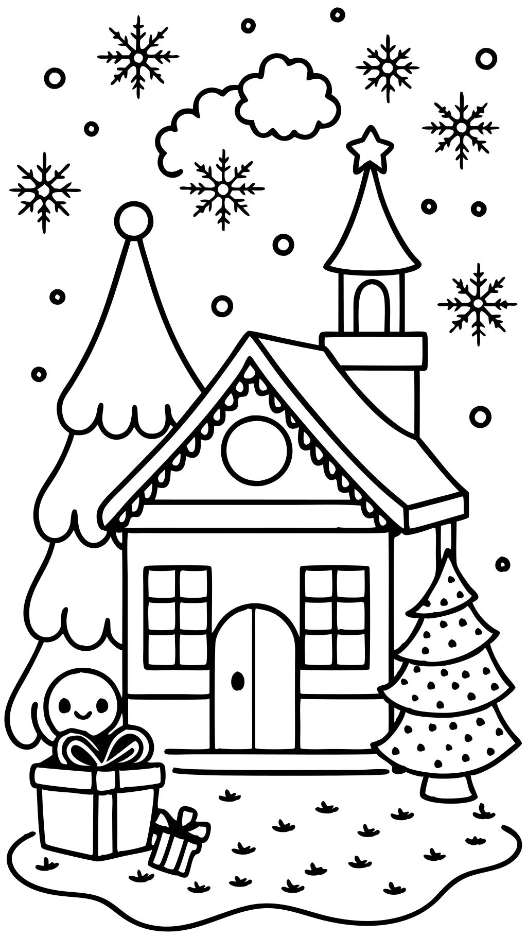 holiday coloring page